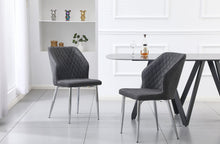 Load image into Gallery viewer, Cross Pattern Dining Chair - 2 colours available
