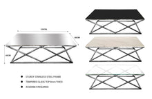 Load image into Gallery viewer, Beverly Coffee Table &amp; Side Table Collection - 3 Colours Available
