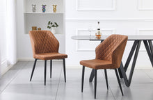 Load image into Gallery viewer, Cross Pattern Dining Chair - 2 colours available
