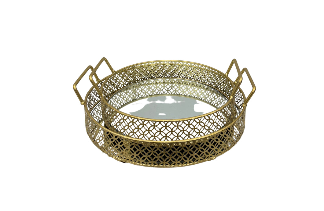 Tegan Round Tray - 2 Sizes Available